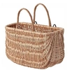Image de panier Swingde vélo avant / arrière 22 litres marron