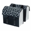 Image de Sacoche arriere velo urban load double impermeable noir-blanc reflective 48-53l (41x18x46cm) waterproof