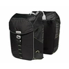 Image de Sacoche arriere velo double miles waterproof 32l noir liseret jaune fluo (paire) (44x14x30cm) - compatible systeme mik