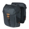 Image de sac à vélo double Miles 34 litres PVC noir/orange