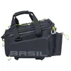 Image de Basil Miles Pro MIK Sacoche de Porte-Bagages imperméable avec système MIK verrouillable Noir 9-36 l Idéal pour Les Longues randonnées en occasion ou reconditionné