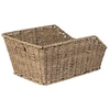 Image de panier de vélo Centorotin look rotin seagrass 45 litres marron