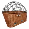 Image de Panier arriere osier pour chien 45cm (livre avec fixation etau porte bagage) (45x37x21cm)