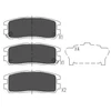 Image de Kit De Plaquettes De Frein, Frein À Disque Kbp-3502 Kavo Parts Kavo Parts Kbp3502 Isuzu;Opel;Vauxhall