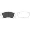 Image de Kit De Plaquettes De Frein, Frein À Disque Kbp-8001 Kavo Parts Kavo Parts Kbp8001 Subaru