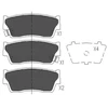 Image de Kit De Plaquettes De Frein, Frein À Disque Kbp-8503 Kavo Parts Kavo Parts Kbp8503 Suzuki