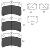 Image de Kit De Plaquettes De Frein, Frein À Disque Kbp-1510 Kavo Parts Kavo Parts Kbp1510 Daihatsu