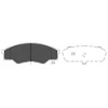 Image de Kit De Plaquettes De Frein, Frein À Disque Kbp-9102 Kavo Parts Kavo Parts Kbp9102 Toyota