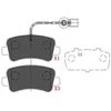 Image de Kit De Plaquettes De Frein, Frein À Disque Kbp-6590 Kavo Parts Kavo Parts Kbp6590 Nissan;Opel;Renault;Vauxhall