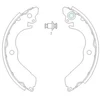 Image de Jeu De Mâchoires De Frein Kbs-6411 Kavo Parts Kavo Parts Kbs6411 Mitsubishi