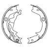 Image de Jeu De Mâchoires De Frein Kbs-3416 Kavo Parts Kavo Parts Kbs3416 Hyundai;Kia