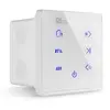 Image de Powerline A100W Amplificateur audio mural 4 x 20 Watts, Récepteur sans fil Bluetooth, USB et micro SD, Ecran tactile