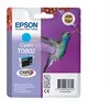 Image de T0802 - 7.4 ml - cyan - original - blister - cartouche d'encre - pour Stylus Photo P50, PX650, PX660, PX700, PX710, PX720, PX730, PX800, PX810,