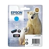 Image de 26XL - Ours Polaire Cartouche Cyan C13T26124012 (T2612)