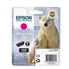 Image de 26XL - Ours Polaire Cartouche Magenta C13T26134012 (T2613)