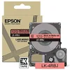 Image de Epson Labelworks LK-4RBJ Cartouche d'étiquetage compatible avec Epson LabelWorks LW-C610 et LW-C410 Rouge/noir mat 12 mm en occasion ou reconditionné