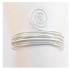 Image de Fil aluminium embossé - Argent - 5 m x 2 mm