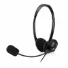 Image de Ewent EW3563 écouteur/casque Avec fil Arceau Appels/Musique Noir