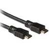 Image de - Câble HDMI avec Ethernet - HDMI mâle pour HDMI mâle - 3 m - blindé - noir - support 4K