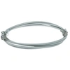 Image de - Cordon de raccordement - RJ-45 (M) pour RJ-45 (M) - 2 m - 3.8 mm - U / FTP (Paire torsadée blindée) - CAT 6a - moulé, sans crochet, bloqué - gris,
