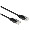 Image de - Cordon de raccordement - RJ-45 (M) pour RJ-45 (M) - 15 m - UTP - CAT 6 - moulé - noir, RAL 9011