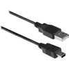 Image de - Câble USB - USB (M) pour mini USB type B (M) - USB 2.0 - 1.8 m - noir