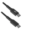 Image de ACT - Câble USB - USB-C (M) pour USB-C (M) - USB 2.0 - 20 V - 3 A - 1 m - USB Power Delivery (60W) - noir