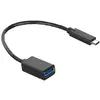 Image de - Adaptateur USB - 24 pin USB-C (M) pour USB type A (F) - USB 3.2 Gen 1 On-The-Go - 20 cm - noir