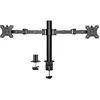 Image de ACT Bras Double écran jusqu'à 32 Pouces, Bras Flexible Facile à régler, VESA 75/100 mm, Support de Bureau, inclinable à 70°, pivotant à 180°, Rotation à 360°, Poids Max. 12 kg   AC8326 en occasion ou reconditionné