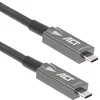 Image de ACT AK4310 Câble optique actif USB C (AOC) de 10 m, câble vidéo USB C USB 3.2 Gen2, haute vitesse de 10 Gbit/s, câble actif USB C, pour vidéoconférence, Smartboard en occasion ou reconditionné