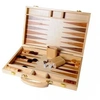 Image de Longfield Games Backgammon en bois 48 x 38 cm