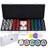 Image de Set de Poker Premium - Malette Métal avec 500 Jetons Numérotés