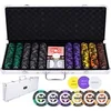 Image de Malette de Poker 500 Jetons 14g Mises Elevées