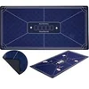Image de Tapis de Poker Bleu Antidérapant 120 x 60 cm - Accessoire de jeu de casino