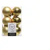 Image de Lot de 12 boules EDM - esprit de Noël - Doré - 71869