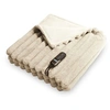 Image de Yentl Striped Couverture Chauffante Electrique - 200x200 cm - Beige