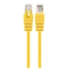 Image de - Cordon de raccordement - RJ-45 (M) pour RJ-45 (M) - 3 m - UTP - CAT 5e - moulé - jaune
