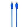 Image de - Cordon de raccordement - RJ-45 (M) pour RJ-45 (M) - 1 m - UTP - CAT 5e - moulé - bleu