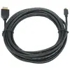 Image de - Câble HDMI - 19 pin micro HDMI Type D mâle pour HDMI mâle - 4.5 m - noir