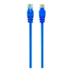 Image de - Cordon de raccordement - RJ-45 (M) pour RJ-45 (M) - 25 cm - UTP - CAT 5e - moulé, sans crochet - bleu