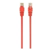 Image de - Cordon de raccordement - RJ-45 (M) pour RJ-45 (M) - 25 cm - UTP - CAT 5e - moulé, sans crochet - rouge