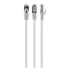 Image de Cablexpert - Cordon de raccordement - RJ-45 (M) pour RJ-45 (M) - 5 m - FTP - CAT 6 - moulé, bloqué - blanc