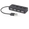 Image de Hub USB 2.0 - 4 ports avec interrupteurs (Noir)