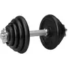 Image de Haltère réglable en acier Avento Noir 15 kg 42DE-BLK