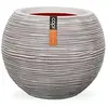 Image de pot a fleurs nature rib rond 40 x 32 cm ivoire kofi270 424219
