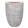 Image de pot de fleur élégant bas - europe - rib nl - 46 x 58 cm - ivoire