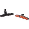 Image de Plaquettes V-frein 72 x 12,5 mm 25 noir ensembles