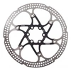 Image de disque 180 mm 6 trous argent / acier noir
