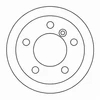 Image de Disque De Frein Abs 16454 Mercedes-Benz;Puch;Volkswagen