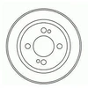 Image de Tambour De Frein 2346-S Abs Abs 2346s Honda